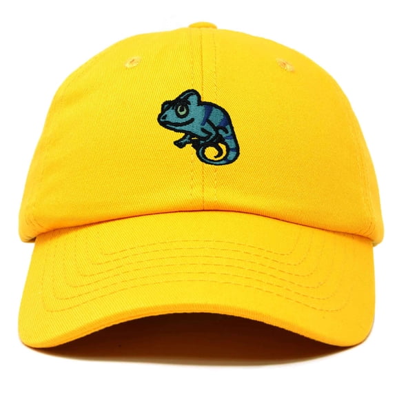 Dalix Chameleon Cap Embroidered Mens Cotton Dad Hat Baseball Hat in Gold