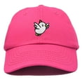 thumbnail image 1 of Dalix Chicken Embroidered Cotton Baseball Hat Adjustable Dad Cap Womens in Hot Pink, 1 of 5