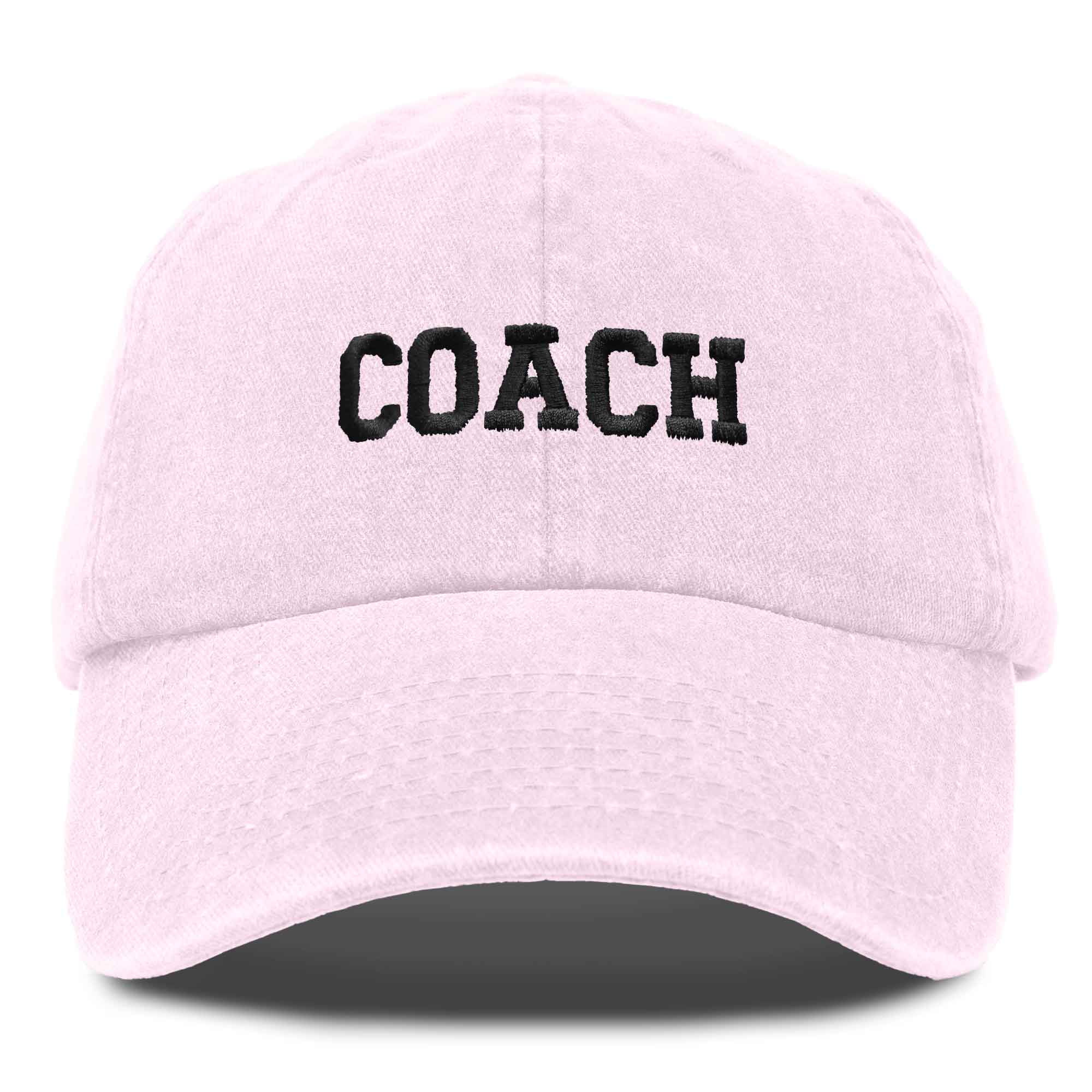 Dalix Coach Embroidered Sports League Baseball Cap 