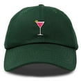 thumbnail image 1 of Dalix Cosmo Embroidered Cap Cotton Cosmopolitan Baseball Cute Cool Dad Hat Womens in Dark Green, 1 of 5