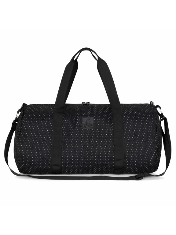 Day Trip 29L Duffel Polyester Weekender Travel Handle Removable Shoulder Strap Bag Polka Dot