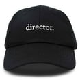 thumbnail image 1 of Dalix Director Embroidered Cotton Baseball Cap Adjustable Dad Hat Mens in Black, 1 of 5
