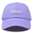 thumbnail image 1 of Dalix Director Embroidered Cotton Baseball Cap Adjustable Dad Hat Mens in Lavender, 1 of 5