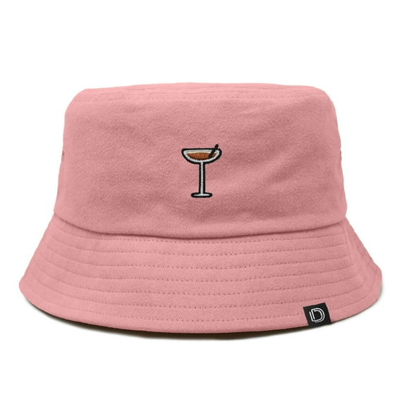 Dalix Espresso Martini Cotton Bucket Hat Lightweight Outdoor Travel Beach Everyday Womens in Peach Melba XL X-Large