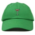 thumbnail image 1 of Dalix Espresso Martini Embroidered Cap Cotton Baseball Cute Cool Dad Hat Womens in Kelly Green, 1 of 5
