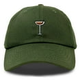 thumbnail image 1 of Dalix Espresso Martini Embroidered Cap Cotton Baseball Cute Cool Dad Hat Womens in Olive, 1 of 5