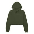 thumbnail image 1 of Dalix Espresso Martini Embroidered Hoodie Fleece Long Sleeve Cropped Sweatshirt Pullover Womens in Military Green S Small, 1 of 5
