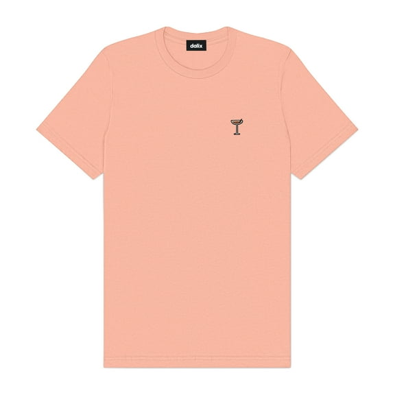 Dalix Espresso Martini Midweight Soft Tee Short Sleeve Cotton Shirt Summer Mens in Sunset 2XL XX-Large