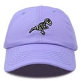 thumbnail image 1 of Dalix Fossil Embroidered Dinosaur T Rex Cotton Dad Hat Baseball Cap Adjustable Mens in Lavender, 1 of 5