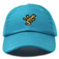 thumbnail image 1 of Dalix Gecko Cap Embroidered Mens Cotton Dad Hat Baseball Hat in Teal, 1 of 5