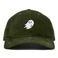 thumbnail image 1 of Dalix Ghost Corduroy Cotton Baseball Cap Adjustable Hat Mens in Dark Green, 1 of 5