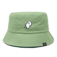 thumbnail image 1 of Dalix Ghost Cotton Bucket Hat Lightweight Outdoor Travel Beach Everyday Mens in Turf Green L Large, 1 of 1