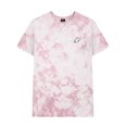 thumbnail image 1 of Dalix Ghost Embroidered Crystal Dye Short Sleeve Tee Lightweight Soft Cotton Shirt Mens in Dusty Rose L Large, 1 of 5