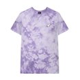 thumbnail image 1 of Dalix Ghost Embroidered Crystal Dye Short Sleeve Tee Lightweight Soft Cotton Shirt Mens in Lavender S Small, 1 of 5