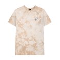 thumbnail image 1 of Dalix Ghost Embroidered Crystal Dye Short Sleeve Tee Lightweight Soft Cotton Shirt Mens in Sand XL X-Large, 1 of 5