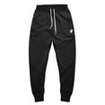 thumbnail image 1 of Dalix Ghost Embroidered Fleece Jogger Cuff Sweatpant Sweats Soft Warm Mens in Dark Heather 2XL XX-Large, 1 of 5