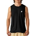 thumbnail image 1 of Dalix Ghost Embroidered Muscle Tank Cotton Soft Summer Mens in Black 2XL XX-Large, 1 of 5