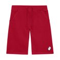 thumbnail image 1 of Dalix Ghost Embroidered Short Soft Fleece Relaxed Drawstring Fit Lounge Mens in Red 2XL XX-Large, 1 of 5