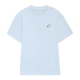 thumbnail image 1 of Dalix Ghost Heavyweight Pigment Dye Tee Short Sleeve Cotton Shirt Mens in Ice Blue M Medium, 1 of 5