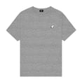 thumbnail image 1 of Dalix Ghost Midweight Embroidered Cotton Tee Jersey Mens in Athletic Heather M Medium, 1 of 5