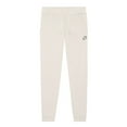thumbnail image 1 of Dalix Ghost Mode Embroidered Jogger Pant Soft Fleece Relaxed Fit Lounge Mens in Bone M Medium, 1 of 5