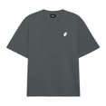 thumbnail image 1 of Dalix Ghost Relaxed Heavy Cotton Short Sleeve Summer Tee Mens in Space Gray S Small, 1 of 4