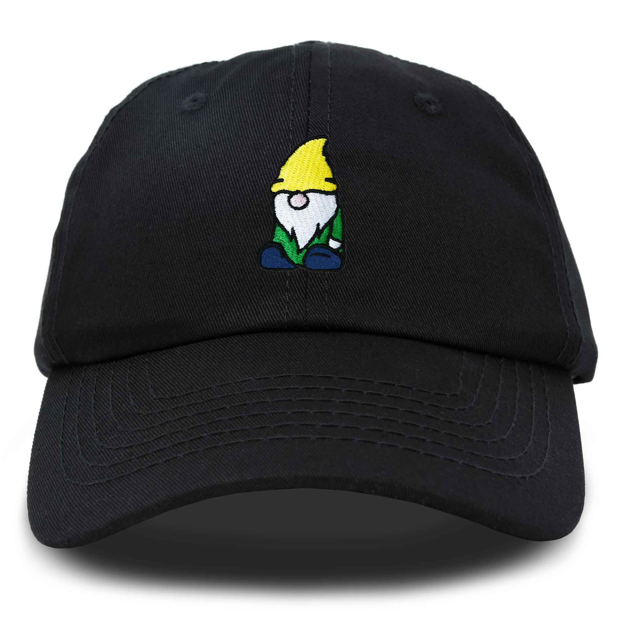 Dalix Peace Sign Embroidered V Cotton Dad Hat Baseball Cap Adjustable Mens In Washed Black