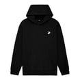 thumbnail image 1 of Dalix Heartly Ghost Embroidery Relaxed Hoodie Soft Fleece Sweatshirt Fit Lounge Womens in Black XS X-Small, 1 of 4
