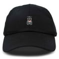 thumbnail image 1 of Dalix Hippo Embroidered Cotton Dad Hat Cute Animal Design Adjustable Baseball Cap for Everyday Wear Womens in Black, 1 of 5