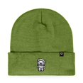 thumbnail image 1 of Dalix Ice Bear Embroidered Beanie Hat Polar Bear Cozy Knit Cap Cold Weather Mens in Olive, 1 of 5