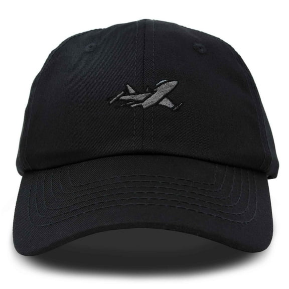 Dalix Jet Fighter Embroidered Cap Cotton Baseball Hat Airplane Jet Men in Black