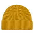 thumbnail image 1 of Dalix Knit Watch Cap Beanie Men Women Winter Cuffed Fisherman Hat Cold Weather Stretch Fit Soft Acrylic in Mustard, 1 of 5