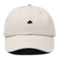 thumbnail image 1 of Dalix Lil Cloud Embroidered Cotton Cap Outdoor Dad Hat Womens in Beige, 1 of 5