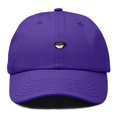 thumbnail image 1 of Dalix Lil Coffee Embroidered Cotton Cap Summer Food Outdoor Dad Hat Womens in Purple, 1 of 5