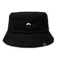 thumbnail image 1 of Dalix Lil Rainbow Embroidered Cotton Cap Outdoor Bucket Hat Womens in Black S Small, 1 of 5