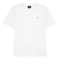 thumbnail image 1 of Dalix Lil Smile Midweight Garment Dye Soft Tee Short Sleeve Cotton Shirt Mens in White L Large, 1 of 5