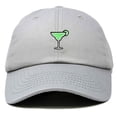 thumbnail image 1 of Dalix Margarita Embroidered Cap Cotton Baseball Cute Cool Dad Hat Womens in Gray, 1 of 5
