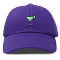 thumbnail image 1 of Dalix Margarita Embroidered Cap Cotton Baseball Cute Cool Dad Hat Womens in Purple, 1 of 5