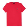 thumbnail image 1 of Dalix Martini Embroidered Lightweight Relaxed Jersey Tee Summer Cute Food Womens in Red XS X-Small, 1 of 5
