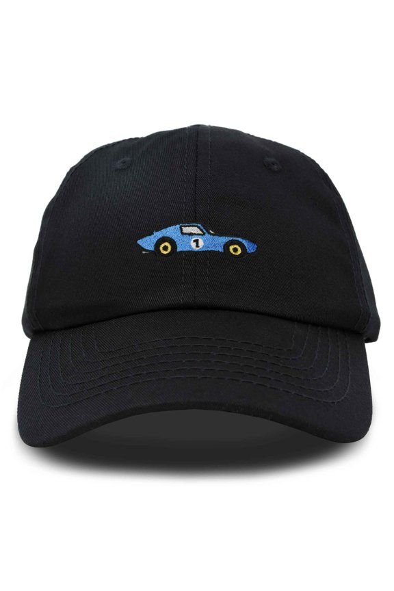 Muscle Car Embroidered Cap Cotton Baseball Summer Cool Dad Hat Mens in Black