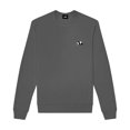 thumbnail image 1 of Dalix Panda Embroidered Fleece Crewneck Long Sleeve Sweatshirt Mens in Asphalt Gray M Medium, 1 of 5