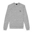 thumbnail image 1 of Dalix Panda Embroidered Fleece Crewneck Long Sleeve Sweatshirt Mens in Athletic Heather L Large, 1 of 5