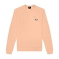 thumbnail image 1 of Dalix Panda Embroidered Fleece Crewneck Long Sleeve Sweatshirt Mens in Peach XL X-Large, 1 of 5