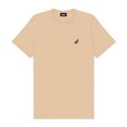 thumbnail image 1 of Dalix Pigeon Embroidered Cotton Tee Lightweight Jersey Mens in Sand M Medium, 1 of 5