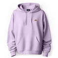 thumbnail image 1 of Dalix Rainbow Embroidered Fleece Zip Hoodie Cold Fall Winter Mens in Orchid L Large, 1 of 5