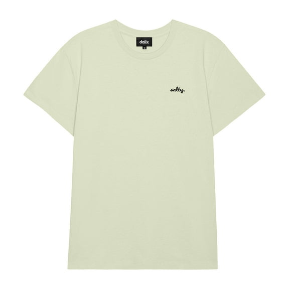 Dalix Salty Everyday Tee Lightweight Short Sleeve Summer Shirt Womens in Cucumber S Small