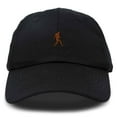 thumbnail image 1 of Dalix Sasquatch Embroidered Cap Cotton Baseball Summer Cool Dad Hat Mens in Black, 1 of 5