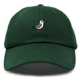 thumbnail image 1 of Dalix Seagull Embroidered Cap Cotton Baseball Hat Bird Womens in Dark Green, 1 of 5