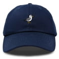 thumbnail image 1 of Dalix Seagull Embroidered Cap Cotton Baseball Hat Bird Womens in Navy Blue, 1 of 5