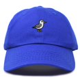 thumbnail image 1 of Dalix Seagull Embroidered Cap Cotton Baseball Hat Bird Womens in Royal Blue, 1 of 5